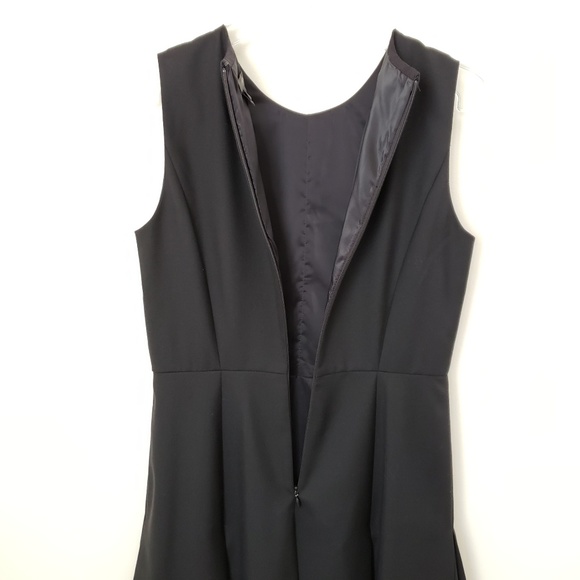 J. Crew | Pleated A-line Dress in Two-Way Stretch - Picture 7 of 8